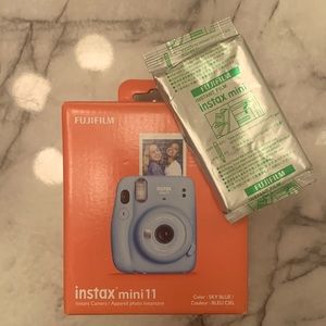 Fujifilm Instax Mini 11 - Sky Blue - plus film